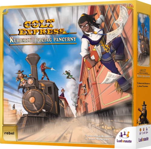 Spoločenská hra Colt Express: Kuriéri a obrnený vlak rebelov